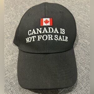 CANADA IS NOT FOR SALE BASEBALL CAP HAT